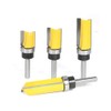 Gasea 4pcs 1/4 Inch Shank Flush Trim Pattern Template Router