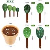 5 Pieces Measuring Spoons Set/Ceramics Spoons and Measuring Base Cup/for