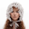 GRACEART Victorian Mob Cap Medieval Maid Bonnet Hat Women Girls