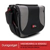 DURAGADGET Black & Grey Carry Case w/Padded Interior & Strap