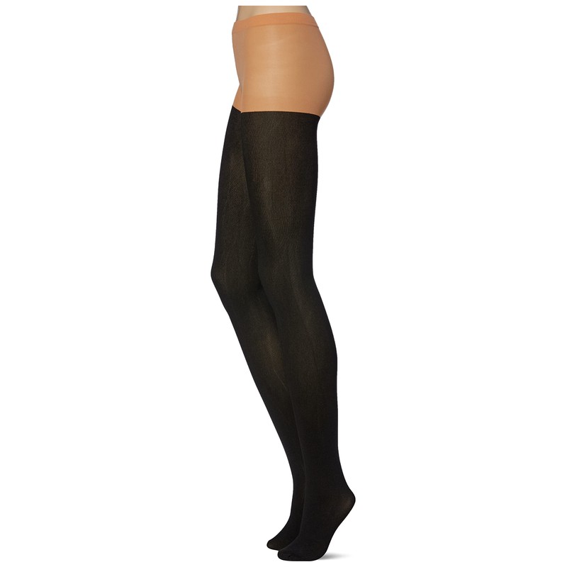 fukuske(フクスケ) 【FRANTICA】Faux Color 110 Denier Tights, Women's, 1 Pair, black