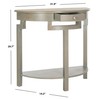 SAFAVIEH Home Collection Liana Ash Grey 1-Drawer Console Table