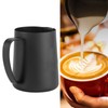 Stainless Steel Milk Frothing Pitcher, Black Matte Appearance Coffee Latte