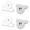Magnetic Buttons, Set of 2 Pairs with Scissors, Tote Bag,