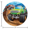 Creative Converting Monster Truck Dessert Plates, 24 ct