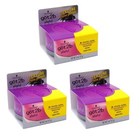 Got2b Playful Texturizing Creme Pomade, 2 Oz (Pack of 3)