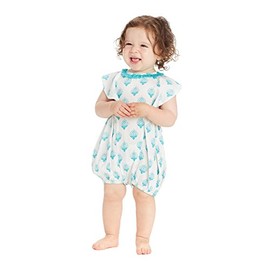 Masala Baby Baby Girls One Piece, Kira Turquoise, 12-18M