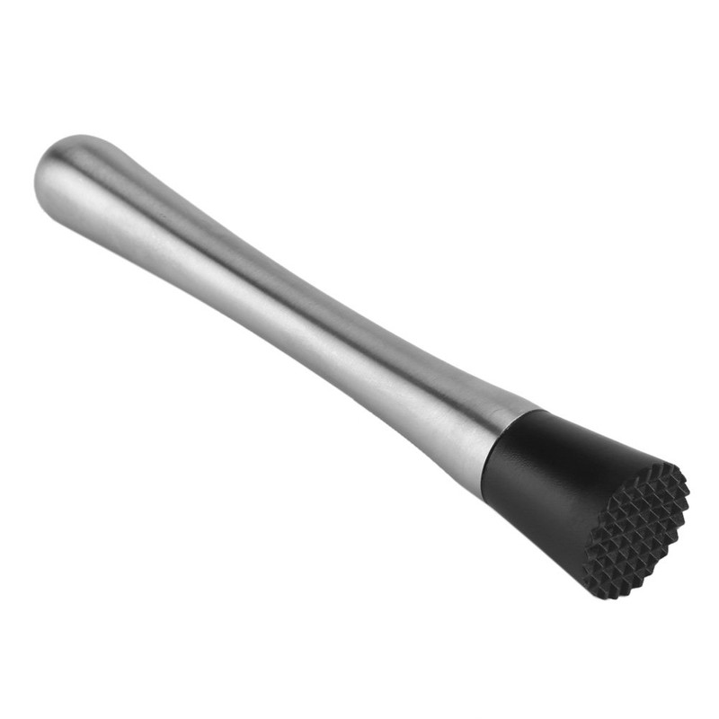 TOPINCN Cóctel Muddler Mezclador de Acero Inoxidable Muddler Tool Masher