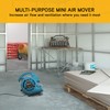 XPOWER P-80A Mini Mighty 138 W 600 CFM Centrifugal Air