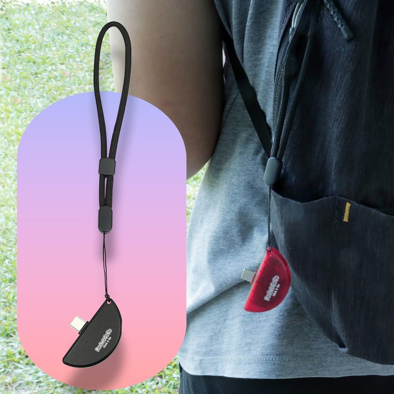 Pocket GoGo Auto Catcher – Black | USB-C Plug-and-Play, No