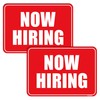 GEEKBEAR Now Hiring Car Magnet (2 Pack) - 11.7 x