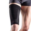 LP Support 271 Powersleeve Kompressions-Oberschenkelbandage - Sport-Bandage, Größe:S, Farbe:schwarz