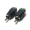 Access DIY DIY RCA Connector Audio Video Adapter Male Connector