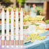 Vusnud 50Pcs - Bridal Shower Sharpened Half Pencils with Erasers,