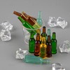 AUEAR, 24 Pieces Lovely Miniature Beer Bottles 1-3/8"x3/8" for 1:12