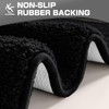 wyewye Microfibre Bath Mat, 2cm Super Thick, Super Absorbent Bathroom