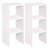 ClosetMaid Vertical Cube Organizer, White (3 Pack)