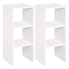 ClosetMaid Vertical Cube Organizer, White (3 Pack)