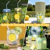 Y-YUEMY 1000pcs 1.5 Inch Cute Lemon Stickers Roll for Lemonade