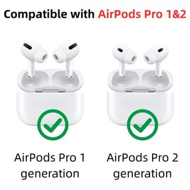 [12 Pieces S/M/L] Serizalela Replacement Ear Tips for AirPods Pro/AirPods Pro 2 Silicon Ear Buds Tips with Portable Storage Box (2Pairs Small & 2Pairs Medium & 2Pairs Large) (6 Pairs)