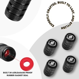 ZDEERAOTO 4pc 63mm/2.5 inches Slash Wheel Center Cap Covers Tire Valve Stem Cap Covers Compatible with Dodge Charger Challenger Durango Hornet Dart R/T SRT Magnum Nitro Journey Caliber (Silver)