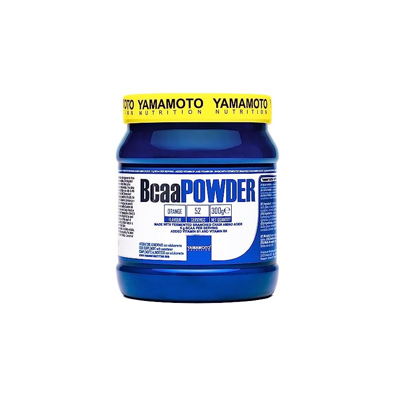 YAMAMOTO NUTRITION BCAA 2:1:1 300 gr, Integratore Alimentare di Aminoacidi