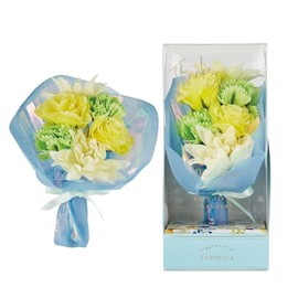 Global Product Planning Days in Bloom Bath Flower Bouquet Gift Present Gardenia Bath Salts Yellow