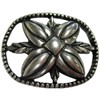 BELTINGER Belt Buckle Flower 4.0 cm | Buckle Interchangeable Buckle