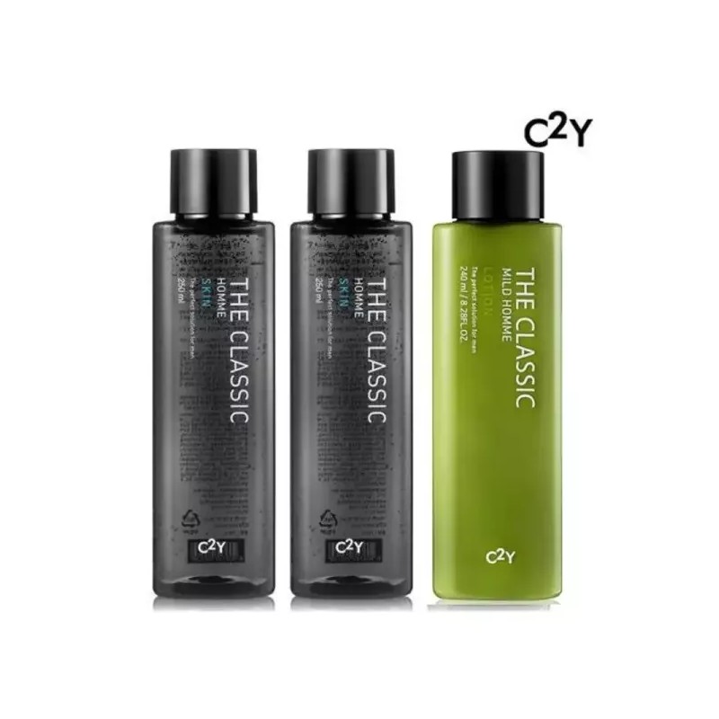 MD PIC 엠디픽 C2Y 더클래식 옴므 남자 스킨 250ml 2개+로션