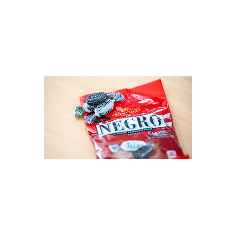 Hungarian Classic Negro Hard Candy Throat Sweeper Tablets