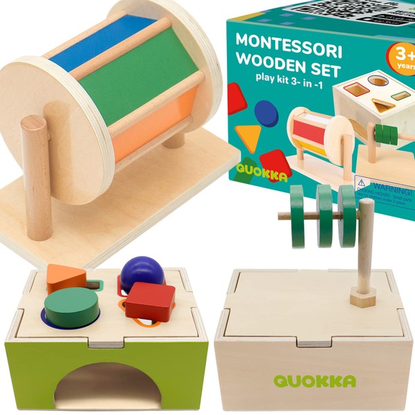Quokka Montessori Toys for Babies 12 Months - Shape Sorter
