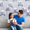 CNhoqc 36pcs Bobo Balloons with Sticker Set (Father’s Day)