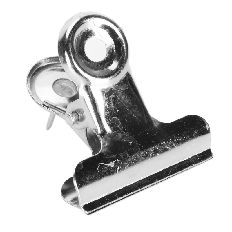 30pcs Metal Push Pin Clips Creativity Stainless Steel Silver Thumb