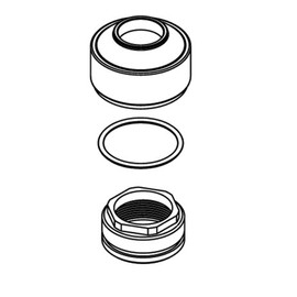 Moen 52002 Commercial Cartridge Nut, O-Ring, Cover, 8200 Series