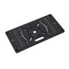 Router Plate Aluminum Alloy Router Table Insert Plate Trimming Machine
