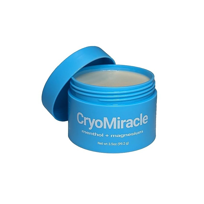 CryoMiracle Menthol + Magnesium Cream Cooling Relief