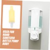 SHOWERORO Soap Dispenser Pump Body 2 Pcs Replacement Head for