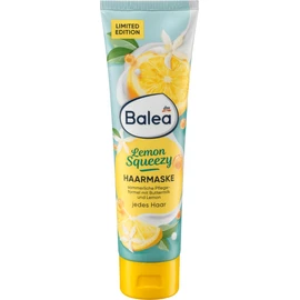 Balea Set of 2 Hair Care: Hair Mask Lemon Squeezy Buttermilk for Silky Hair & Shine (100 ml) + Curls Crunch Gel Fizzy Fruits More Bounce Without Alcohol, Silicones, Sulphates (100 ml), 200 ml
