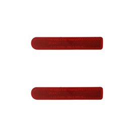 I-MATCH AUTO PARTS Set of 2 Left Driver and Right Passenger Side Rear Bumper Cover Reflector Replacement for 2007-2013 Toyota FJ Cruiser 8191035060 8191035060 TO1184105 TO1184105