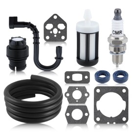Carbhub Fuel Tank Vent & Fuel Line Hose for Stihl BG56 BG66 BG86 SH56 SH86 Blower Replace 0000 350 5800, 4241 358 7700 with 4144-007-1012 Gasket Kits & Fuel Filter Spark Plug
