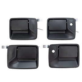 LEABON Door Handles Exterior Kit Compatible with Ford Excursion F250 F350 F450 F550 Super Duty Truck F650 F750 1999-2016 (4 pcs)