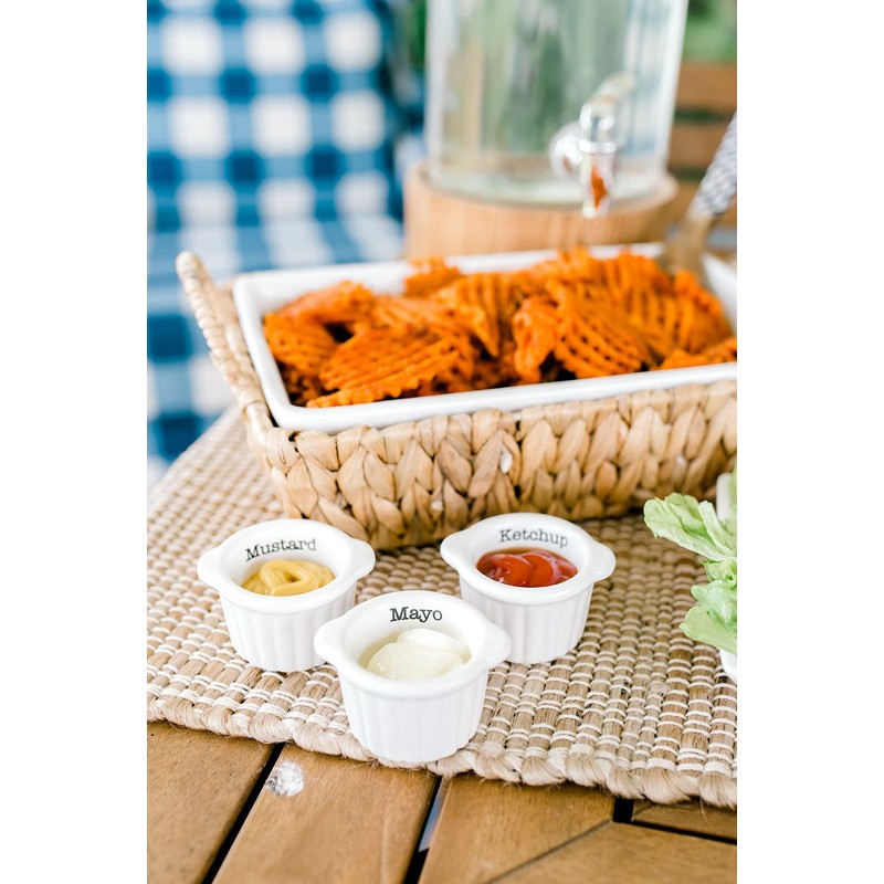 Mud Pie Hyacinth Basket Set, small baker 7" x 11"