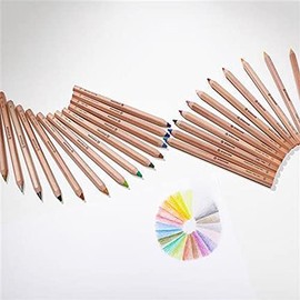 Hexagonal Coloured Pencils 24+1 Assorted Pens