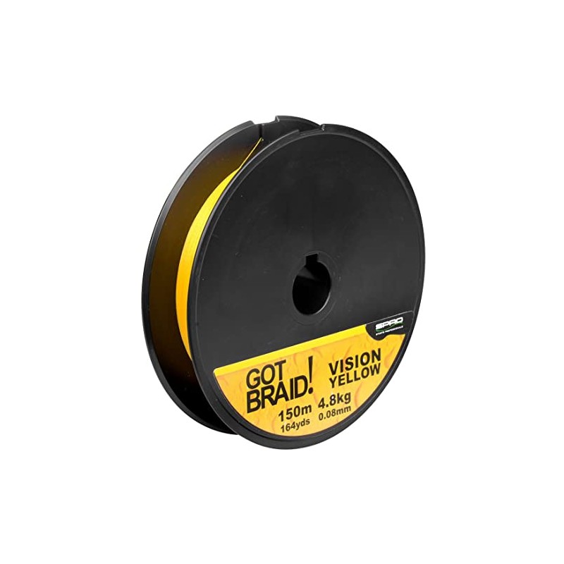 Spro GOT Braid 4-Way 150 m Vision Yellow / 0.16
