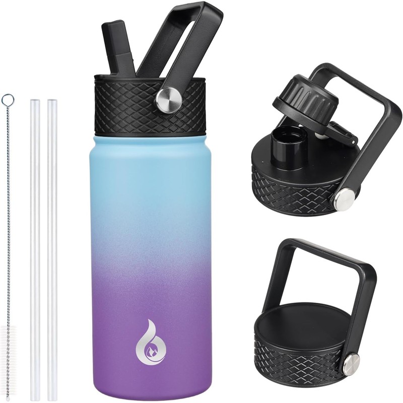 BJPKPK Botellas de Agua Aisladas de Acero Inoxidable 32 onz