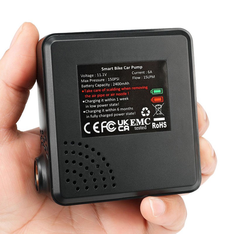 Tiny Air Pump Portable Smart Pump for Car Tires Inflatables