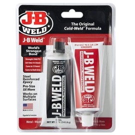 J-B Weld 8281 UxODgJ Professional Size Steel Reinforced Epoxy Twin Pack, 10 Oz
