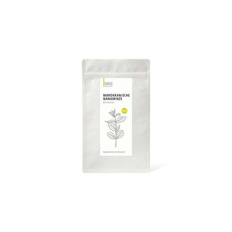 Moroccan Nanaminze, Organic Herbal Tea, 40 g Bag