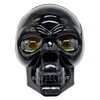 FIGURA CALAVERA Faro LED para Moto Color Negro con 5