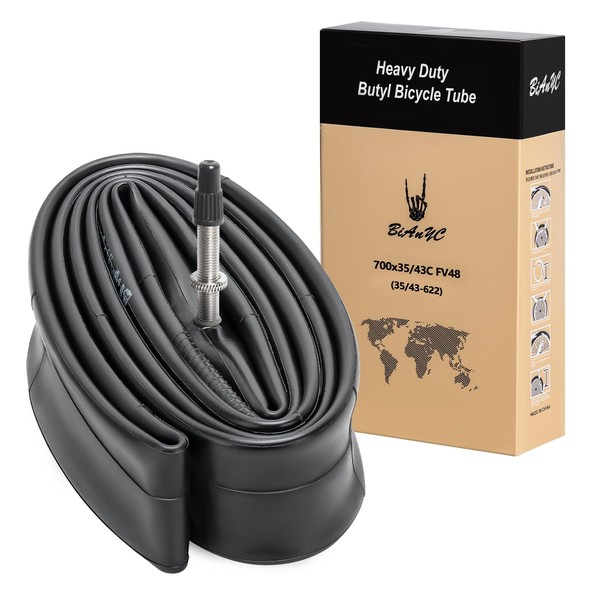 Heavy Duty 700C Bike Tube 700x35-43C Compatible with 700x35C 700x36C